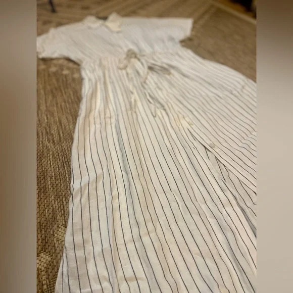 Target A New Day Linen Blend Shirt Dress | Tall Friendly | Brand New with Tags | - Picture 8 of 12